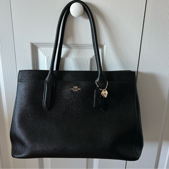 Coach Black Bailey Carryall - Picture 1 of 11